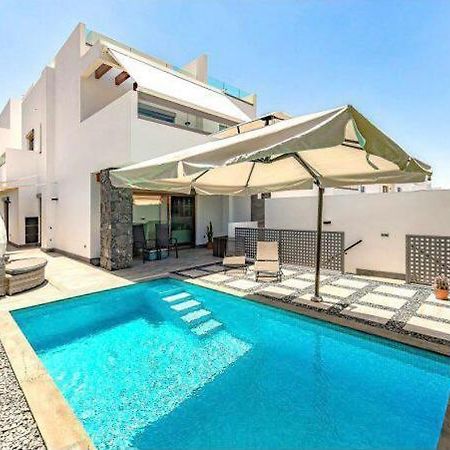 Luxury Villa Tropical Private Heated Pool Los Cristianos  Extérieur photo